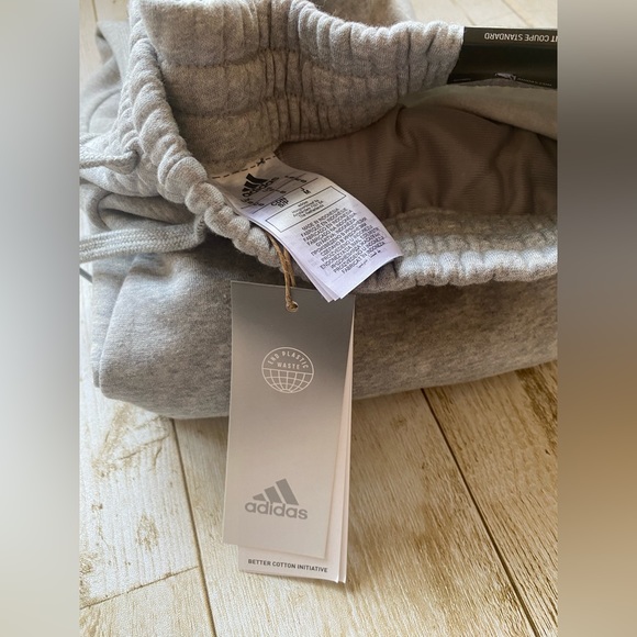 NWT adidas Mens Tapered Cuff Fleece Pant - Picture 9 of 12